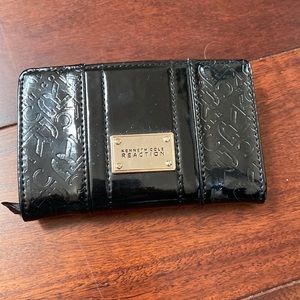 Kenneth Cols Reaction handbag, black, gold, good condition